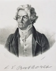 Portrait de Ludwig van Beethoven