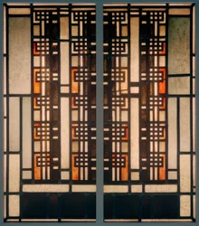Bandes de trame orange