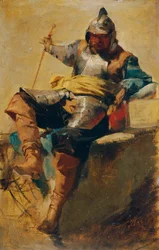 Homme en armure du 17ème siècle