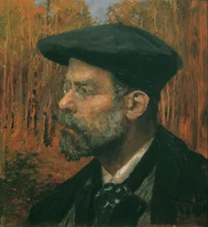 Le peintre Theodor von Hörmann