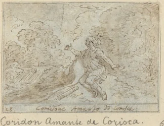 Coridone, amant de Corisca, 1640
