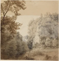 Le Rabenstein dans la vallée de Neander près de Düsseldorf