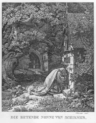 La nonne en prière