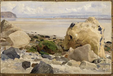 Plage rocheuse