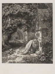 La nonne en prière