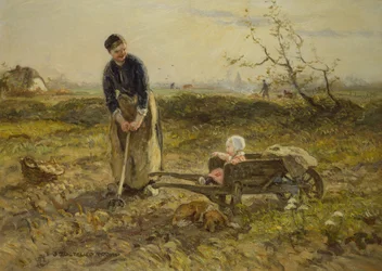 Dans les champs avec Katia