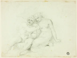 Homme assis près d