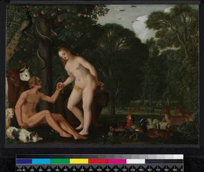 Adam et Ève au Paradis, 1629
