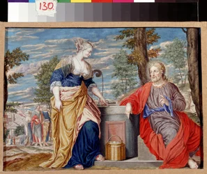 Le Christ et la Samaritaine au puits de Jacob