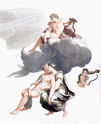 Jupiter et Callisto (impression)
