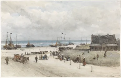 La plage de Scheveningen