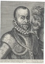 Comte de Hollande, portrait du prince Guillaume Ier d