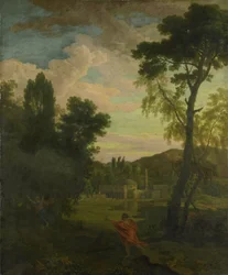 Paysage arcadien avec Jupiter et Io