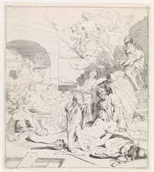 Supplication de saint Roch (Représentations bibliques, mythologiques et allégoriques)