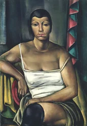 Femme assise