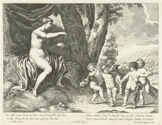 Vénus et putti dansants