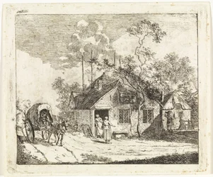 Deux maisons au bord d