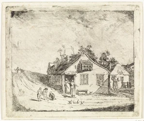 Deux maisons au bord d