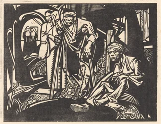 Blessés dans une église