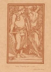 Raphaël essayant de raisonner Lucifer