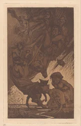 Personnes flottantes, créatures fantastiques et chats