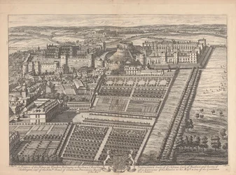 Une perspective de la maison à Windsor, appartenant à son Altesse Charles Beauclerck