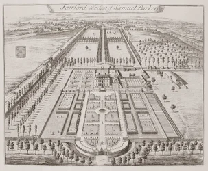 Maison Fairford, le siège de Samuel Barker, de 