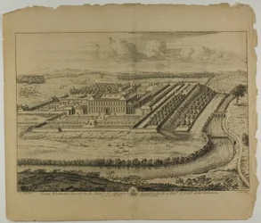 Great Ribston, planche 61 de Britannia Illustrata