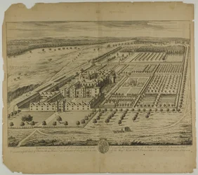 Knowle dans la paroisse de Sevenoaks dans le Kent, planche 24 de Britannia Illustrata