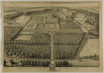 Maddingley, planche 57 de Britannia Illustrata