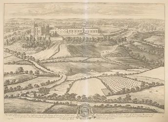 Le château de Bolsover dans le Derbyshire