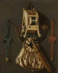Nature morte aux instruments de chasse