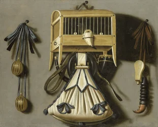 Nature morte aux instruments de chasse