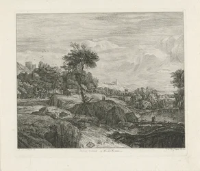 Paysage rocheux