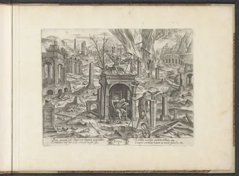 Âge de 80 ans à la mort ; la ruine (Les six âges de l