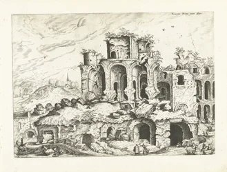 Troisième vue des ruines du Palatin
