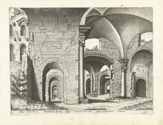 Vue des Thermes de Dioclétien