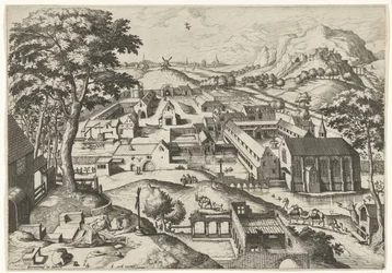 Landschap met de heilige Hieronymus