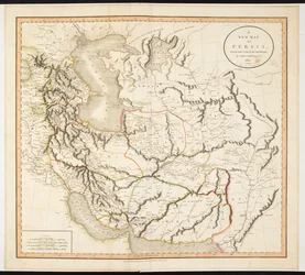 Carte de la Perse