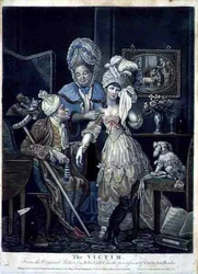 La victime, pub. par Carington Bowles (fl.1744-93)
