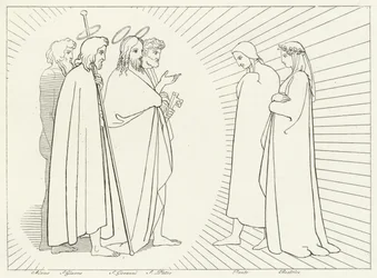 Conférence avec Saint Jean, Paradis, Chant 26