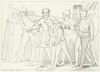 Comte Ugolin Saisi, Enfer, Chant 33 (gravure)