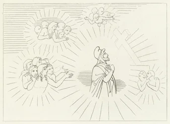 Splendeurs célestes, Paradis, Chant 20 (gravure)