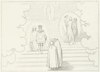 Les Marches Célestes, Paradis, Chant 21 (gravure)