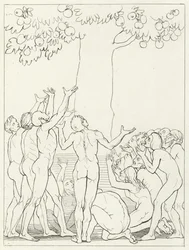 Les Intempérants, Purgatoire, Chant 24 (gravure)