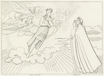 La Planète Vénus, Paradis, Chant 8 (gravure)