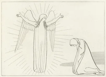 La Salutation, Purgatoire, Chant 10 (gravure)