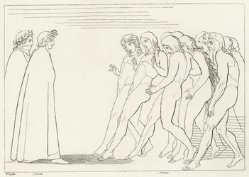 Le Vestibule du Purgatoire, Purgatoire, Chant 3 (gravure)