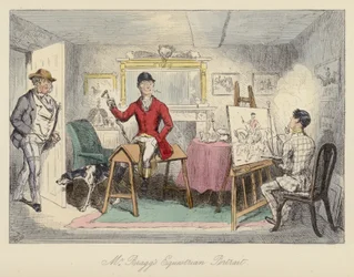 Illustration de John Leech pour Mr Sponge