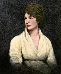 Portrait de Mary Wollstonecraft (1759-97) (gravure)